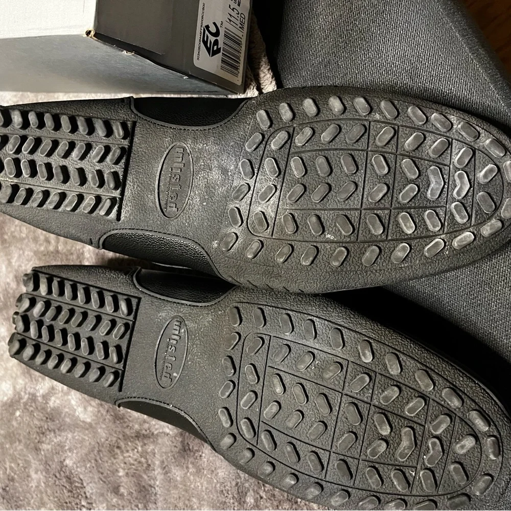 Unlisted Men’s Owen Preforated Driver Loafer Black size 11.5 - Picture 3 of 6